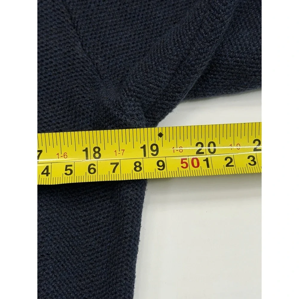 Polo Ralph Lauren Pima Cotton 1/4 Zip Pullover Mock Neck Polo Black Men's M